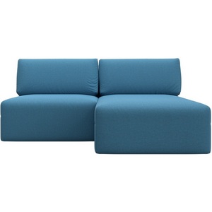 Изображение товара Диван угловой модульный Лига-060 НПБ угол универсальный (ЛДСП,Брус,Фанера/Пластик/Рогожка/Голубой) Лига Диванов 129716