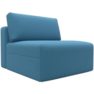 Изображение товара Модуль диван Лига-060 НПБ (ЛДСП,Брус,Фанера,Рогожка/Голубой) Лига Диванов 129726