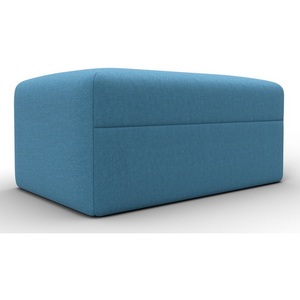 Изображение товара Модуль пуф Лига-060 НПБ (ЛДСП,Брус,Фанера,Рогожка/Голубой) Лига Диванов 129736