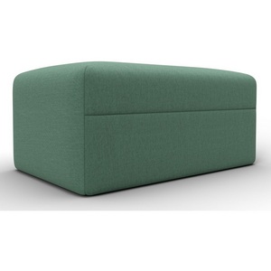 Изображение товара Модуль пуф Лига-060 НПБ (ЛДСП,Брус,Фанера,Рогожка/Зеленый) Лига Диванов 129737