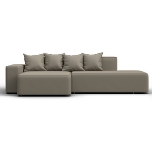 Изображение товара Диван угловой Лига-079 угол левый (ДСП/Пластик/Экокожа/Бежевый) Лига Диванов 129816L