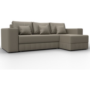 Изображение товара Диван угловой Лига-076 угол универсальный (ДСП/Пластик/Экокожа/Бежевый) Лига Диванов 129851