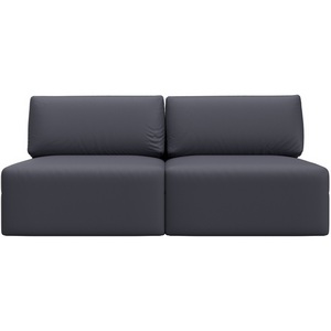 Изображение товара Диван прямой модульный Лига-060 НПБ (ЛДСП,Брус,Фанера/Пластик/Экокожа/Серый) Лига Диванов 130051