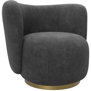 Изображение товара Кресло Лига-072 (Фанера//Велюр/Темно-серый) Лига Диванов 131004