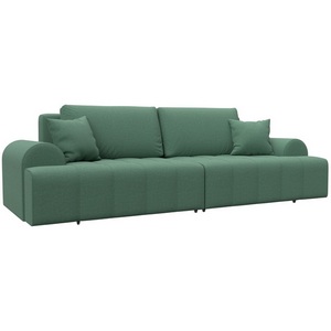 Изображение товара Диван прямой Лига-080 (ДСП/Пластик/Рогожка/Зеленый) Лига Диванов 131113