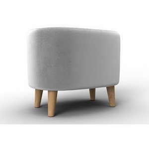 Изображение товара Пуф 003 (ДСП,Фанера/Дерево/Велюр/Молочный) Лига Диванов 132357