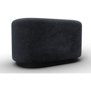 Изображение товара Пуф 007 (ДСП,Фанера/Пластик/Велюр/Темно-серый) Лига Диванов 132381