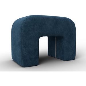 Изображение товара Пуф 008 (ДСП,Брус,Фанера,Велюр/Синий) Лига Диванов 132523
