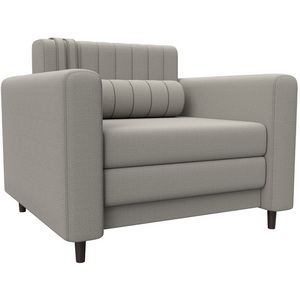 Изображение товара Кресло Лига-070 (ЛДСП,Брус,Фанера/Дерево/Рогожка/Бежевый) Лига Диванов 132542