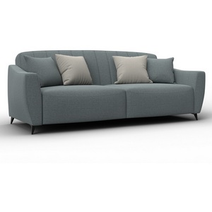 Изображение товара Диван-книжка Лига-095 НПБ (ДВП,ДСП,ЛДСП,Брус,Фанера,ЛДВП/Металл/Рогожка/Серый) Лига Диванов 132564