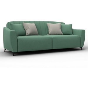 Изображение товара Диван-книжка Лига-095 НПБ (ДВП,ДСП,ЛДСП,Брус,Фанера,ЛДВП/Металл/Рогожка/Зеленый) Лига Диванов 132566