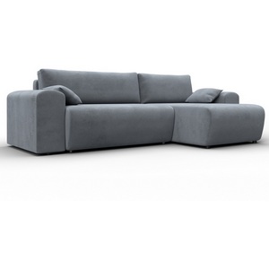 Изображение товара Диван угловой Лига-099 угол универсальный (ДВП,ДСП,ЛДСП,Брус,Фанера/Пластик/Велюр/Серый) Лига Диванов 132586