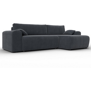 Изображение товара Диван угловой Лига-099 угол универсальный (ДВП,ДСП,ЛДСП,Брус,Фанера,Велюр/Серый) Лига Диванов 132588