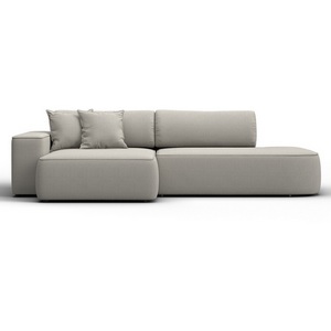 Изображение товара Диван угловой Лига-065 БП угол левый (ДСП,Рогожка/Бежевый) Лига Диванов 134783L