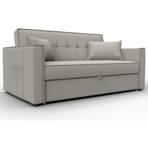 Изображение товара Диван прямой Лига-104 (140) (ЛДСП,Брус,Фанера,Рогожка/Бежевый) Лига Диванов 134858