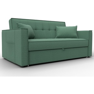 Изображение товара Диван прямой Лига-104 (140) (ЛДСП,Брус,Фанера,Рогожка/Зеленый) Лига Диванов 134862