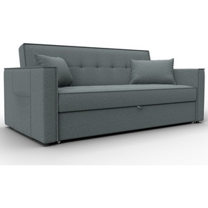 Изображение товара Диван прямой Лига-104 (160) (ЛДСП,Брус,Фанера,Рогожка/Серый) Лига Диванов 134876