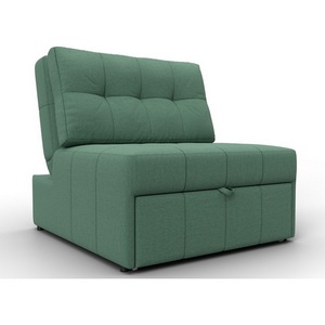 Изображение товара Кресло-кровать Лига-107 (80) (ЛДСП,Брус,Фанера,Рогожка/Зеленый) Лига Диванов 134894