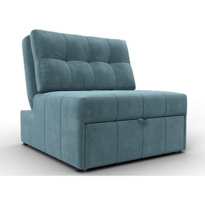 Изображение товара Кресло-кровать Лига-107 (80) (ЛДСП,Брус,Фанера,Велюр/Бирюзовый) Лига Диванов 134896