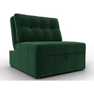 Изображение товара Кресло-кровать Лига-107 (80) (ЛДСП,Брус,Фанера,Велюр/Зеленый) Лига Диванов 134897