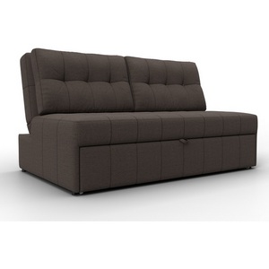 Изображение товара Диван прямой Лига-107 (140) (ЛДСП,Брус,Фанера,Рогожка/Коричневый) Лига Диванов 134902