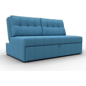 Изображение товара Диван прямой Лига-107 (140) (ЛДСП,Брус,Фанера,Рогожка/Голубой) Лига Диванов 134904