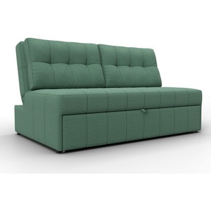 Изображение товара Диван прямой Лига-107 (140) (ЛДСП,Брус,Фанера,Рогожка/Зеленый) Лига Диванов 134905