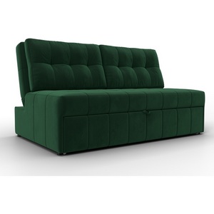 Изображение товара Диван прямой Лига-107 (140) (ЛДСП,Брус,Фанера,Велюр/Зеленый) Лига Диванов 134908