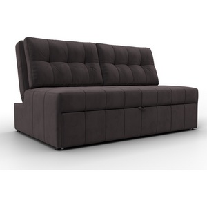 Изображение товара Диван прямой Лига-107 (140) (ЛДСП,Брус,Фанера,Велюр/Коричневый) Лига Диванов 134910