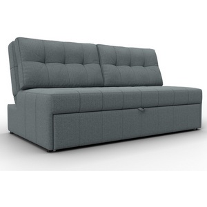 Изображение товара Диван прямой Лига-107 (160) (ЛДСП,Брус,Фанера,Рогожка/Серый) Лига Диванов 134914