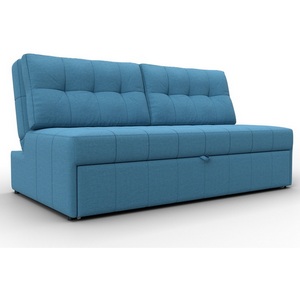 Изображение товара Диван прямой Лига-107 (160) (ЛДСП,Брус,Фанера,Рогожка/Голубой) Лига Диванов 134915