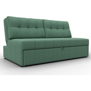 Изображение товара Диван прямой Лига-107 (160) (ЛДСП,Брус,Фанера,Рогожка/Зеленый) Лига Диванов 134916