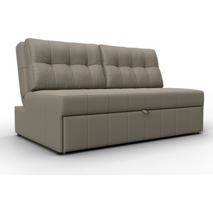 Изображение товара Диван прямой Лига-107 (140) (ЛДСП,Брус,Фанера,Экокожа/Бежевый) Лига Диванов 134923