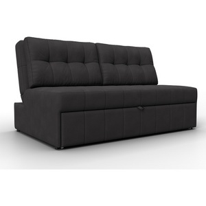 Изображение товара Диван прямой Лига-107 (140) (ЛДСП,Брус,Фанера,Замша/Коричневый) Лига Диванов 134929