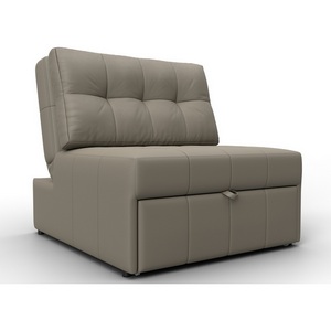 Изображение товара Кресло-кровать Лига-107 (80) (ЛДСП,Брус,Фанера,Экокожа/Бежевый) Лига Диванов 134941