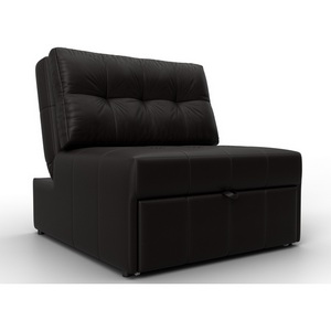 Изображение товара Кресло-кровать Лига-107 (80) (ЛДСП,Брус,Фанера,Экокожа/Коричневый) Лига Диванов 134942