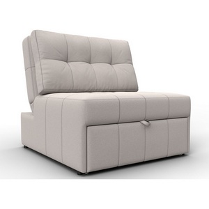 Изображение товара Кресло-кровать Лига-107 (80) (ЛДСП,Брус,Фанера,Замша/Бежевый) Лига Диванов 134949