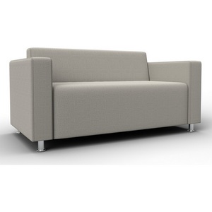 Изображение товара Диван прямой Лига-093 ВН (ДСП,Брус,Фанера,Рогожка/Бежевый) Лига Диванов 134953