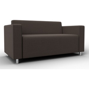 Изображение товара Диван прямой Лига-093 ВН (ДСП,Брус,Фанера,Рогожка/Коричневый) Лига Диванов 134954