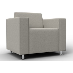 Изображение товара Кресло Лига-093 ВН (ДСП,Брус,Фанера,Рогожка/Бежевый) Лига Диванов 134967