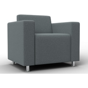 Изображение товара Кресло Лига-093 ВН (ДСП,Брус,Фанера,Рогожка/Серый) Лига Диванов 134969