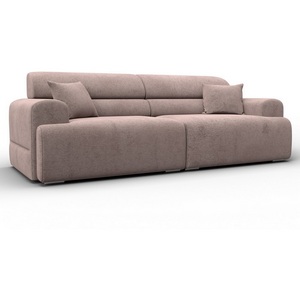 Изображение товара Диван прямой Лига-109 НПБ (ДСП,Фанера,Велюр/Бежевый) Лига Диванов 136487