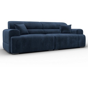 Изображение товара Диван прямой Лига-109 НПБ (ДСП,Фанера,Велюр/Синий) Лига Диванов 136488