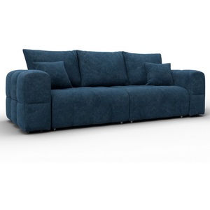 Изображение товара Диван прямой Лига-110 НПБ (ДВП,ДСП,ЛДСП,Брус,Фанера,Велюр/Синий) Лига Диванов 136507
