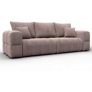 Изображение товара Диван прямой Лига-110 НПБ (ДВП,ДСП,ЛДСП,Брус,Фанера,Велюр/Бежевый) Лига Диванов 136510