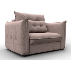 Изображение товара Кресло Лига-100 НПБ (ДСП,Фанера,Велюр/Бежевый) Лига Диванов 137000