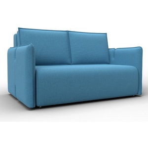 Изображение товара Диван прямой Лига-117 (ЛДСП,Брус,Фанера,Рогожка/Голубой) Лига Диванов 137007