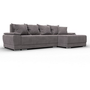 Изображение товара Диван угловой Лига-119 угол правый (ДСП,Брус,Фанера,ЛДС,Велюр/Бежевый) Лига Диванов 137095