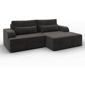 Изображение товара Диван угловой Лига-120 угол правый (ДСП,Брус,Фанера,ЛДС,Велюр/Темно-коричневый) Лига Диванов 137289