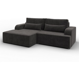 Изображение товара Диван угловой Лига-120 угол левый (ДСП,Брус,Фанера,ЛДС,Велюр/Темно-коричневый) Лига Диванов 137289L